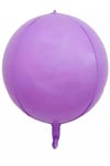 4d Lila Küre Folyo Balon