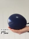 5 İnç Pastel Gece Mavi Balon (10 Adet)