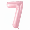 7 Pembe Rakam Folyo Balon