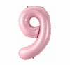 9 Pembe Rakam Folyo Balon
