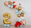 ALTIN ŞEKERLEME ZİNCİR BALON KONSEPT