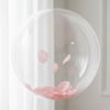 Balon İçi Pembe Gül Yaprağı 50'li
