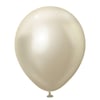 Beyaz Altın Krom Balon (5 Adet)