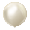 Büyük Beyaz Altın Krom Balon
