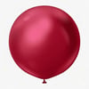 Büyük Kırmızı Krom Balon