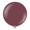 Büyük Pastel Bordo Balon
