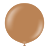 Büyük Pastel Karamel Kahve Balon