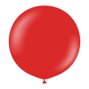 Büyük Pastel Kırmızı Balon