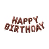 Çikolata Happy Birthday Yazılı Folyo Balon