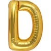 D Gold Harfi Folyo Balon