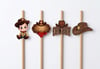 Erkek Kovboy Pipet (8 Adet)