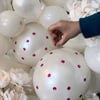 Fuşya İnci Taşı Balon Süsü