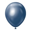 Gece Mavisi Krom Balon (5 Adet)