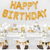 Gold Happy Birthday Yazılı Folyo Balon