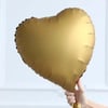 Gold Saten Kalp Folyo Balon
