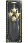 Gold Yıldız Mum 4'lü