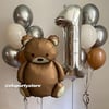 GÜMÜŞ AYI FOLYO BALON KONSEPT