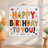 Happy Birthday To You Yazılı Renkli Banner