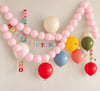 Kalisan Makaron Pembe K Link Balon (5 Adet)