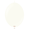 Kalisan Retro White K Link Balon (5 Adet)