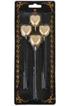 Kalp Mum Gold 4'lü