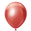 Kırmızı Krom Balon (5 Adet)