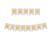 Krem Gold Happy Birthday Yazısı