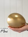 Küçük Gold Krom Balon