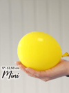 Küçük Pastel Sarı Balon (10 Adet)