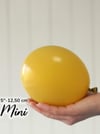 Küçük Retro Zerdeçal Balon (10 Adet)