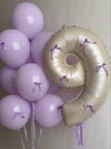 LİLA KURDELE BALON KONSEPT