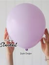 Makaron Lila Balon (10 Adet)