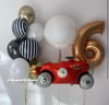 MODEL RED CAR BALON KONSEPT