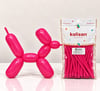 Pastel Fuşya Sosis Balon (5 Adet)