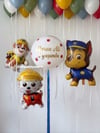 Paw Patrol Renkli Balon Konsept