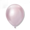 Pembe Altın Krom Balon (5 Adet)