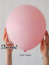 Pembe Makaron Balon (10 Adet)