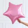 Pembe Yıldız Folyo Balon