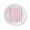 Plastik Pembe Bıçak 25 Li