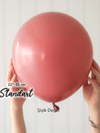 Retro Gül Ağacı Balon (10 Adet)