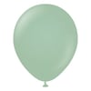 Retro Kış Yeşili Balon (10 Adet)