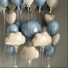 RETRO MAVİLİ BULUT FOLYO BALON KONSEPT