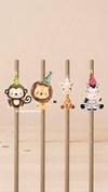 Safari Temalı Pipet (8 Adet)
