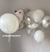 SİLVER PEARL DEER FOLYO BALON KONSEPT
