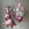 TATLI DİNO PARTİSİ FOLYO BALON KONSEPT