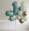 TATLI MAVİ DİNO FOLYO BALON KONSEPT