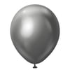 Uzay Grisi Krom Balon (5 Adet)