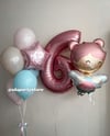YILDIZLI PERİ BAHÇESİ FOLYO BALON KONSEPT