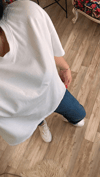 Beyaz Kısa Kollu T-Shirt