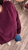 Bordo Oversize Kazak